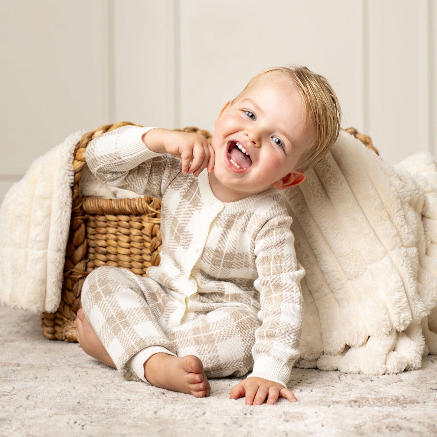 Intarsia Sweater Romper