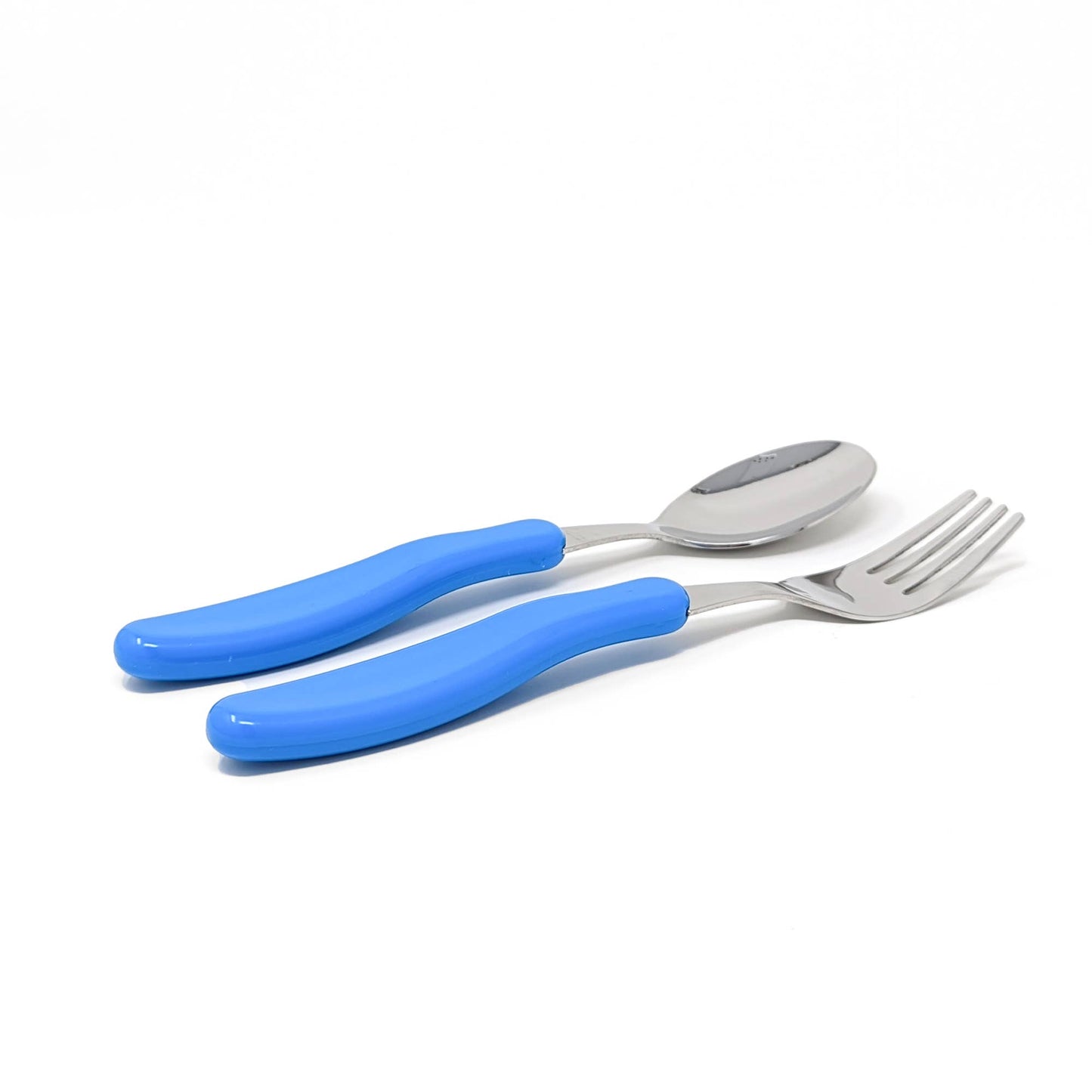 EZ Grip Toddler Kids Spoon and Fork Set w/ Case