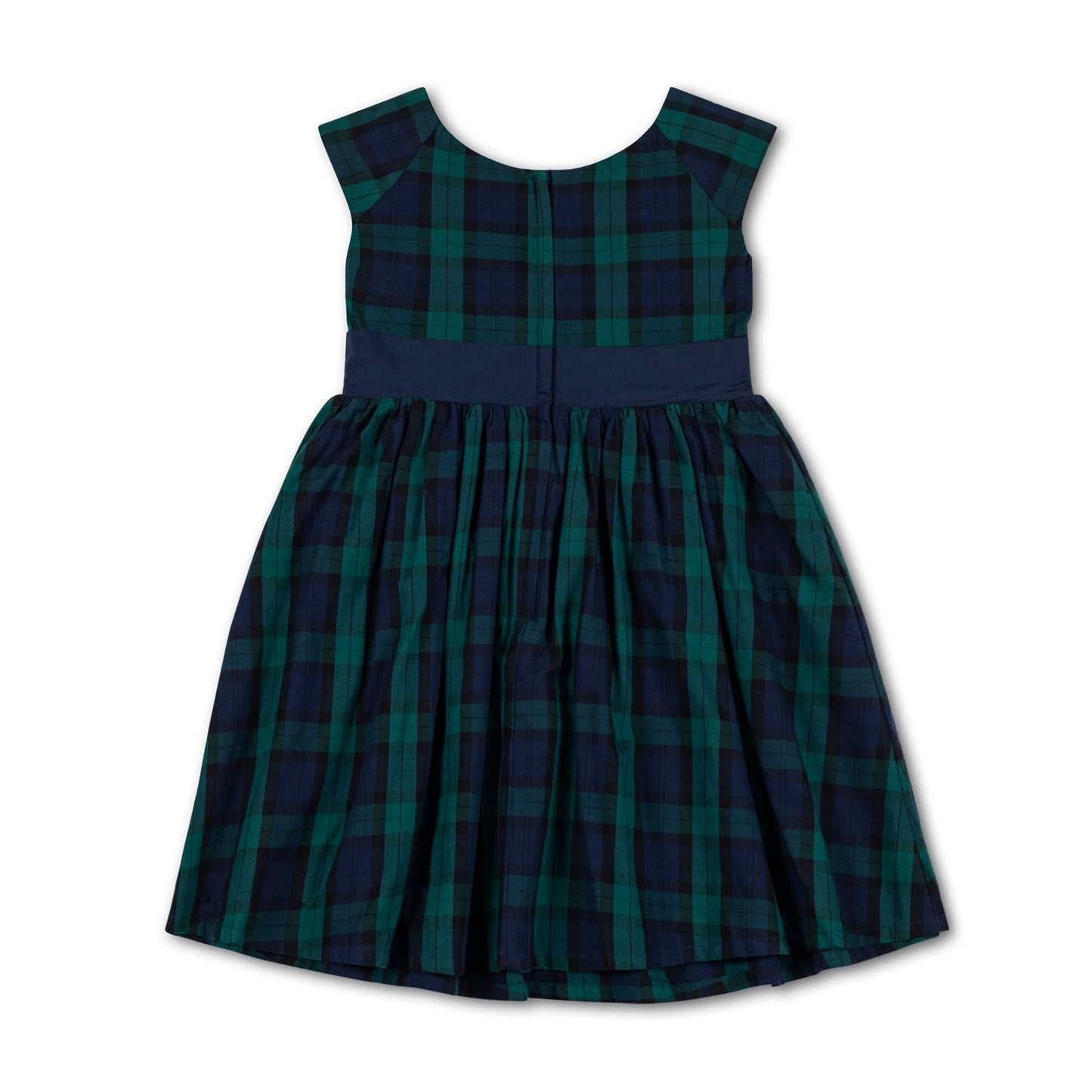 Party Dress - Black Watch Tartan
