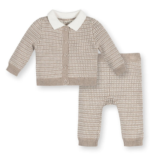 Tweed Cardigan and Legging Set