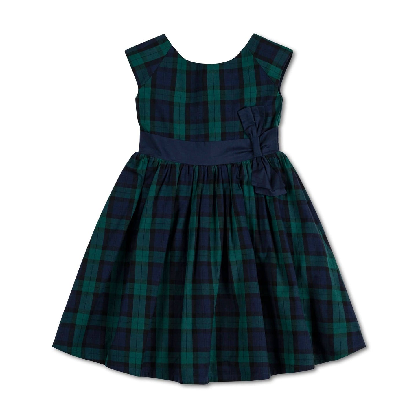 Party Dress - Black Watch Tartan