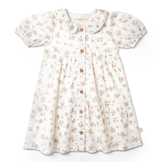 Collar Dress - English Roses