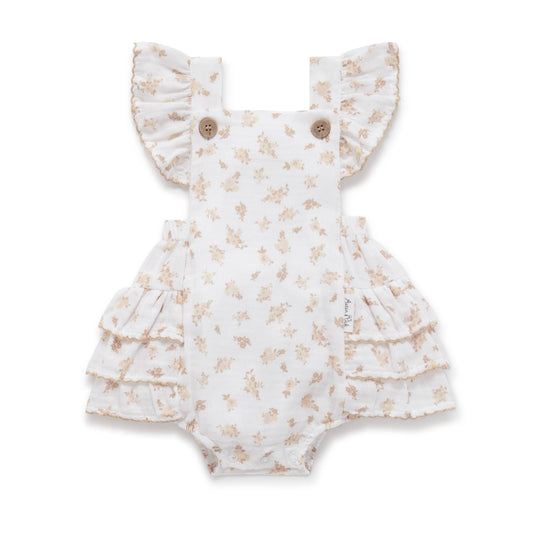 Sable Floral Muslin Playsuit
