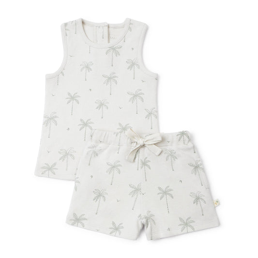 Tropical Shorts and Tee Set