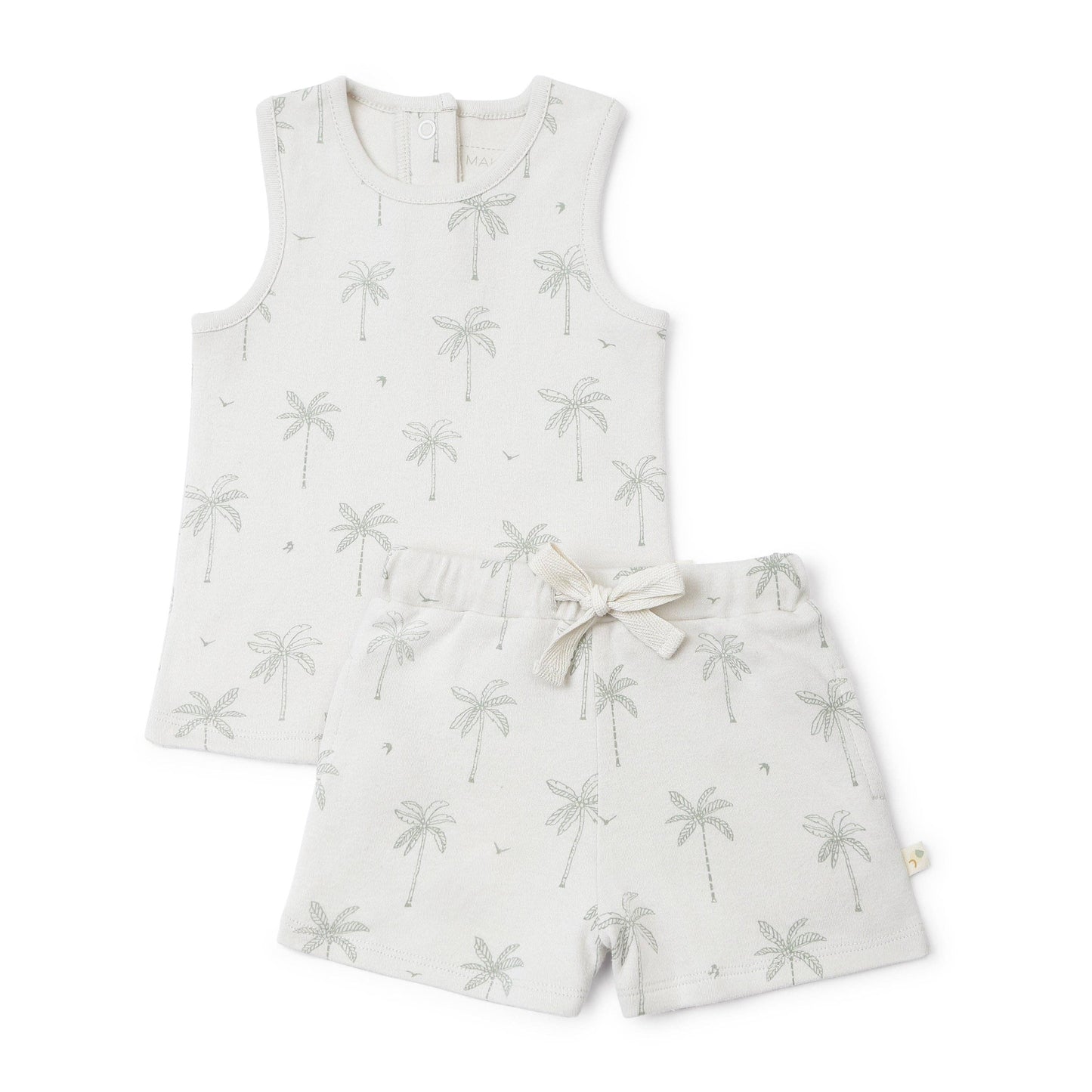 Tropical Shorts And Tee